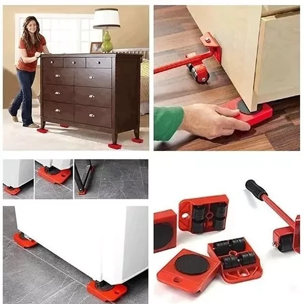🧰✨ Set Móvil Anti esfuerzo – Mueve Muebles Sin Complicaciones